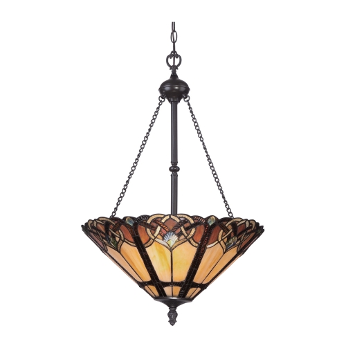 Подвесной светильник Cambridge (qz) Gramercy Home, размеры: 50,8x216,7x76,2 см Дизайнерский подвесной светильник Cambridge (qz), стиль: арт-деко