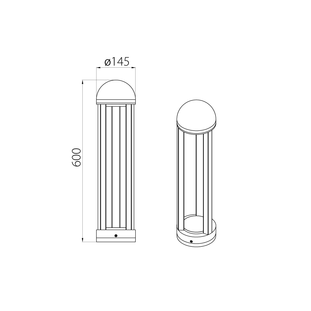 картинка Фонарный столб Natural Concepts, Арт. NC-013102RH-60-SB от магазина Одежда+ 6