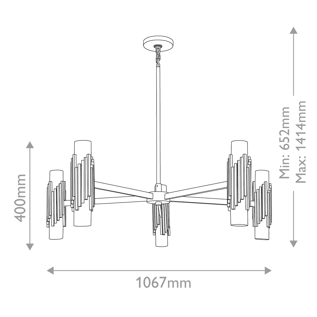 Дизайнерская люстра Marvele, стиль: современный 10