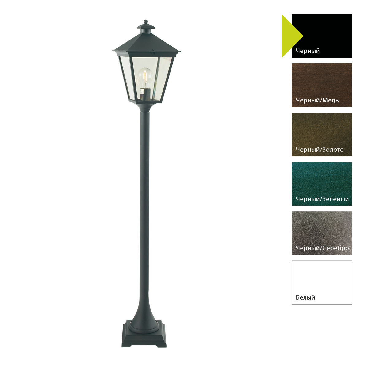 картинка Фонарный столб Norlys, LONDON B (Черный) от магазина Одежда+ 1