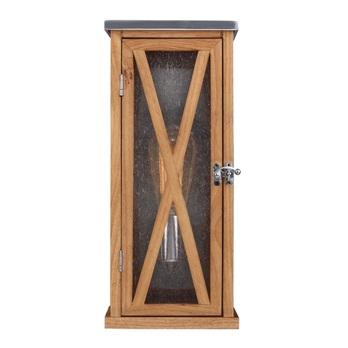 картинка Настенный фонарь Feiss, Арт. FE-LUMIERE-S1OAK магазин Одежда+ являющийся официальным дистрибьютором в России  картинка Настенный фонарь Feiss, Арт. FE-LUMIERE-S1OAK от магазина Одежда+