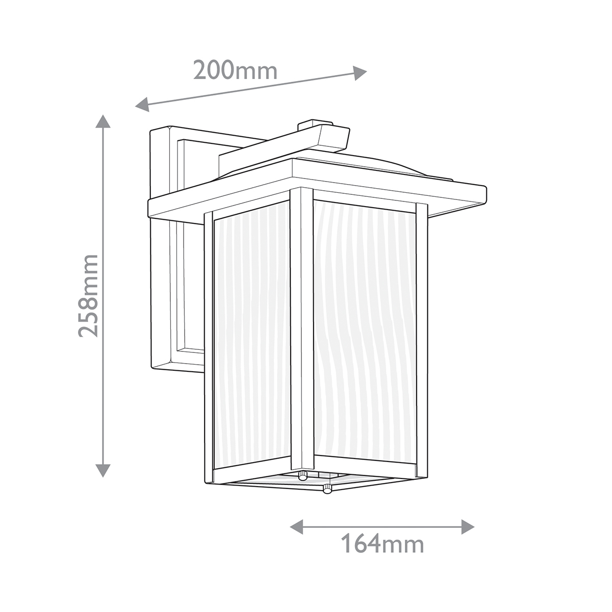 картинка Настенный фонарь Kichler, Арт. KL-CAPPANNA-S-BKT от магазина Одежда+ 9