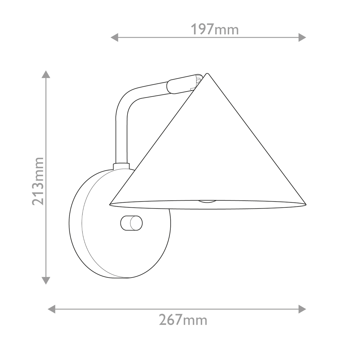 Дизайнерское бра Remyck, стиль: современный 5