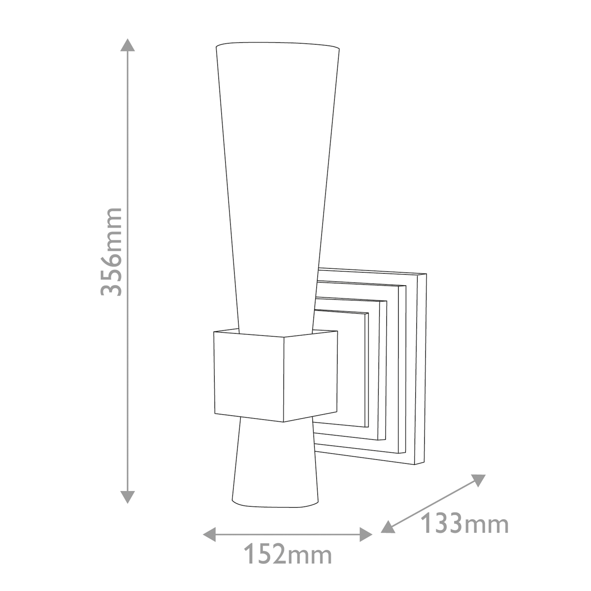 Дизайнерское бра Kristy, стиль: современный 6