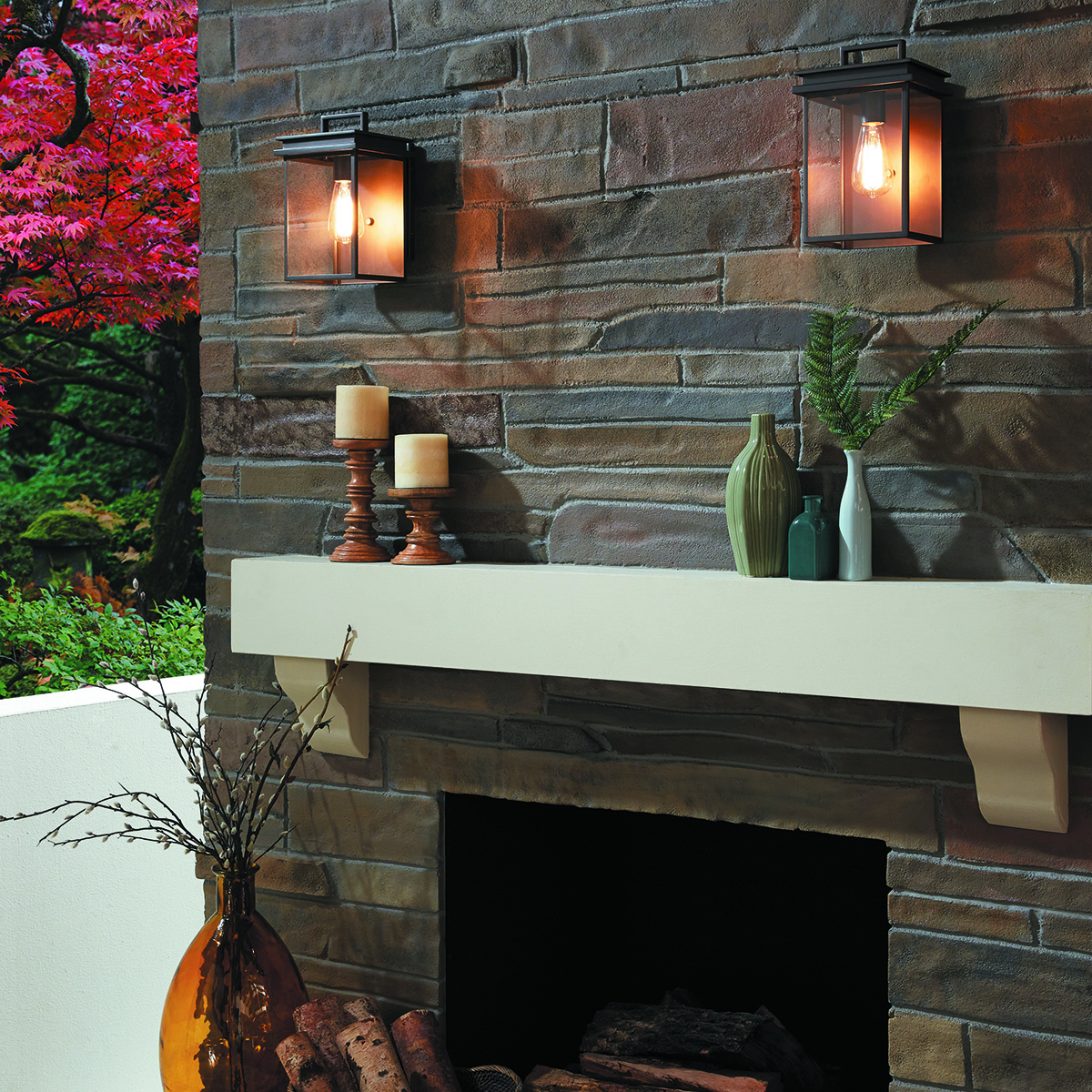 картинка Настенный фонарь Feiss, Арт. FE-GLENVIEW-M от магазина Одежда+ 2