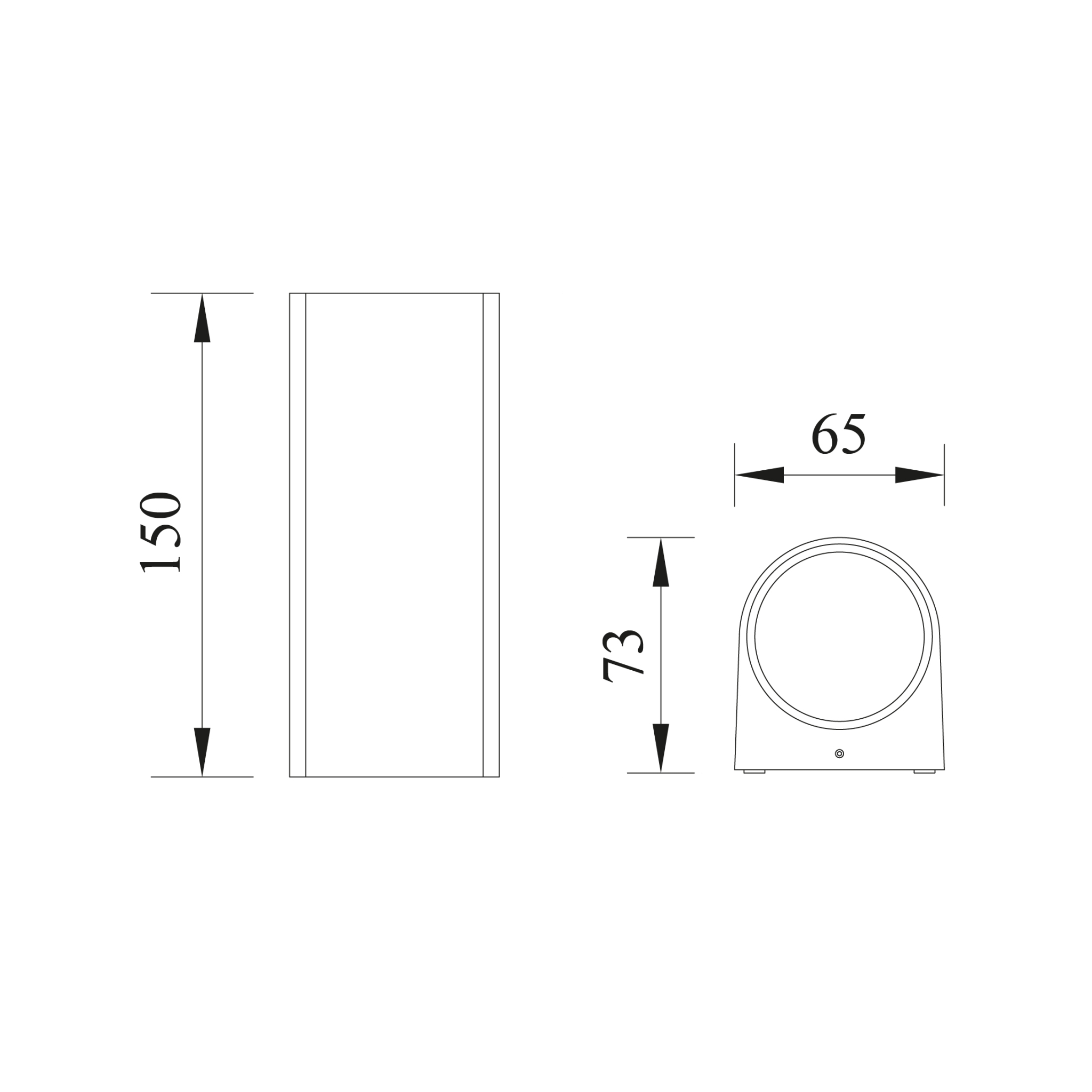 картинка Настенный фонарь Natural Concepts, Арт. NC-003336-DG от магазина Одежда+ 7