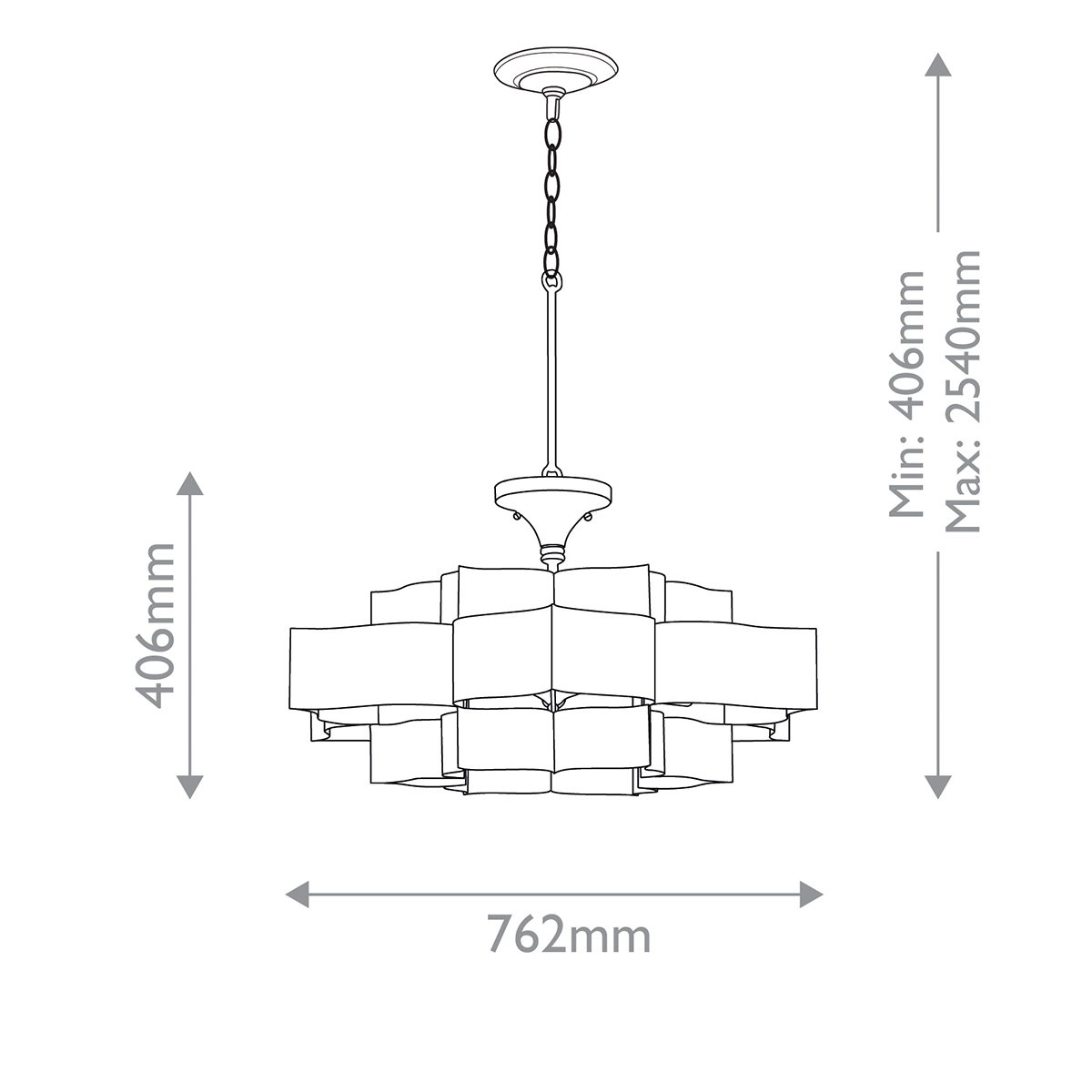 Дизайнерская люстра Grand lotus, стиль:  5