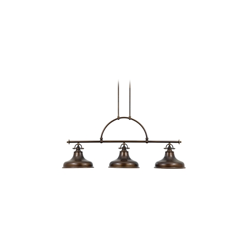 Подвесной светильник Emery Gramercy Home, размеры: 135,9x33x55,9 см Дизайнерский подвесной светильник Emery, стиль: американский