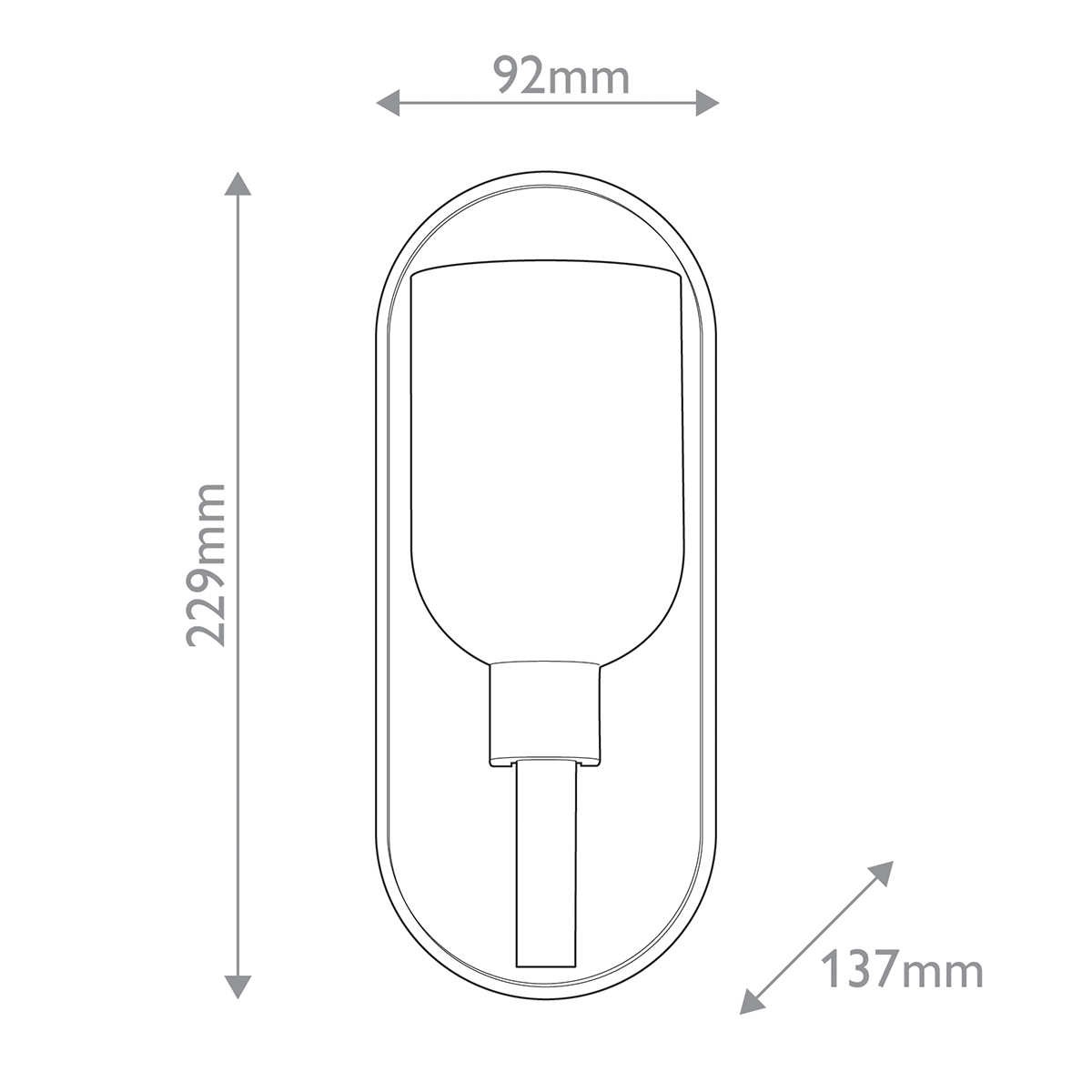 Дизайнерское бра Lucian, стиль:  6