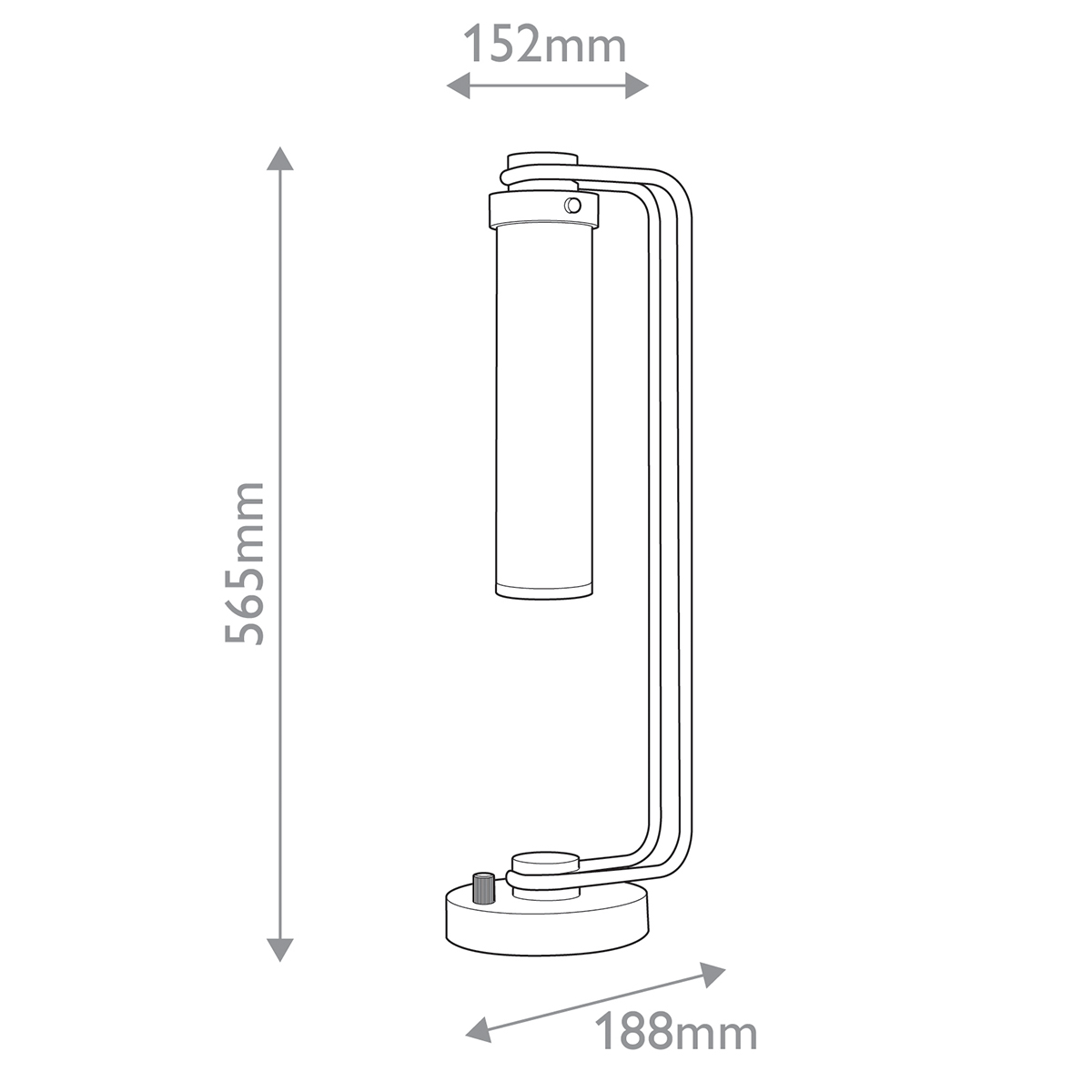 Дизайнерская настольная лампа Wynwood, стиль:  6