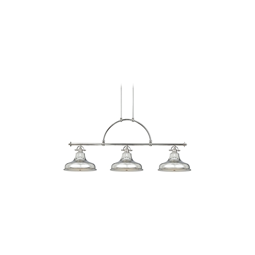 Подвесной светильник Emery Gramercy Home, размеры: 135,9x33x55,9 см Дизайнерский подвесной светильник Emery, стиль: американский