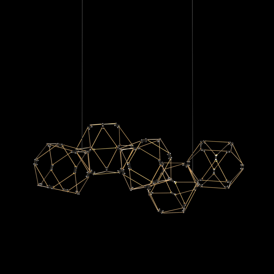 Дизайнерская люстра Lucciola, стиль:  2