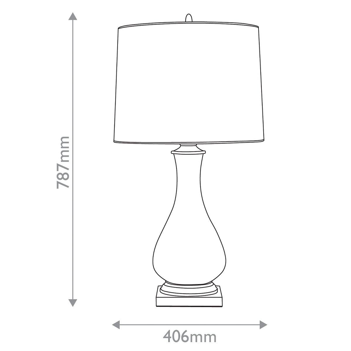 Дизайнерская настольная лампа Lynton, стиль:  7
