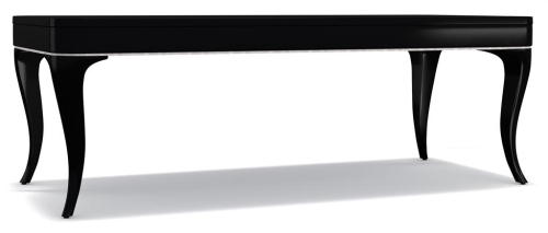 Черный декоративный столик 1586-80 Gramercy Home, размеры: 132x61x46 см Дизайнерский декоративный столик 1586-80 черный