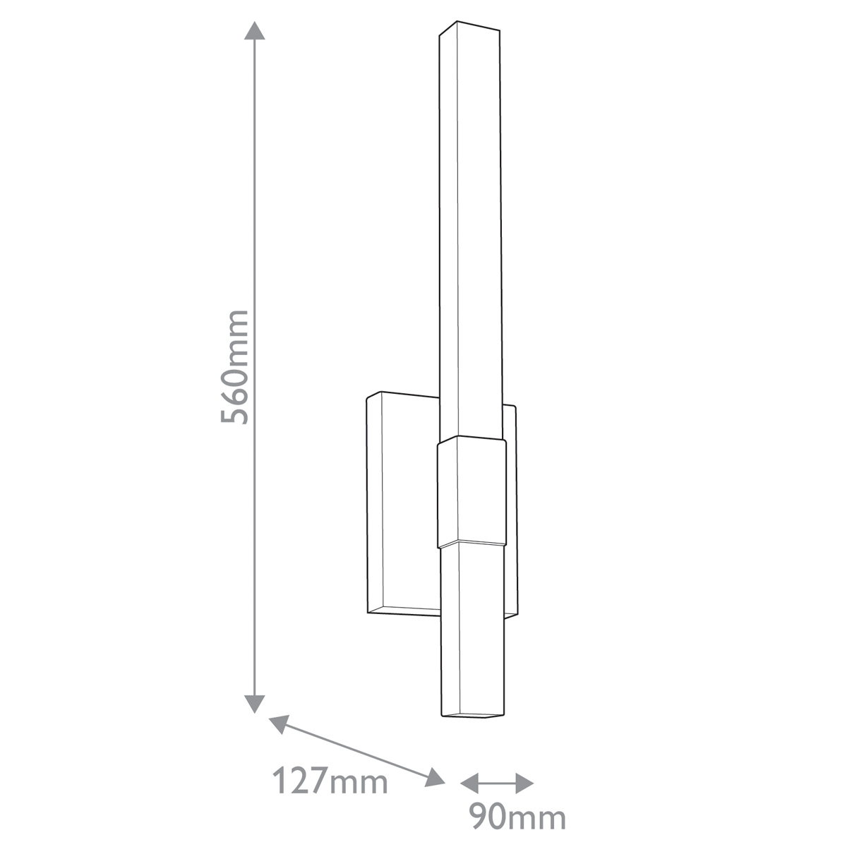 картинка Настенный фонарь Kichler, Арт. KL-NOCAR-M-BK от магазина Одежда+ 9