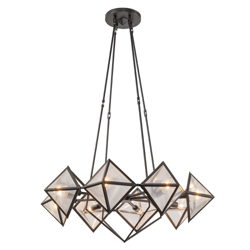 Люстра Cairo Gramercy Home, размеры: 76,2x76,2x29,5 см Дизайнерская люстра Cairo, стиль: