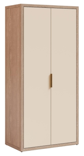 Бежевый шкаф Basford Gramercy Home, размеры: 98x55x210 см Дизайнерский шкаф Basford бежевый