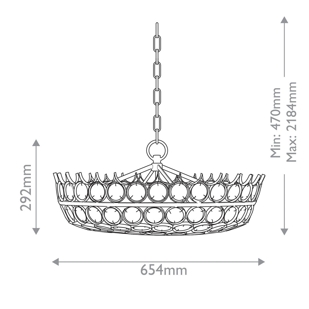 Дизайнерская люстра Augustus, стиль:  7