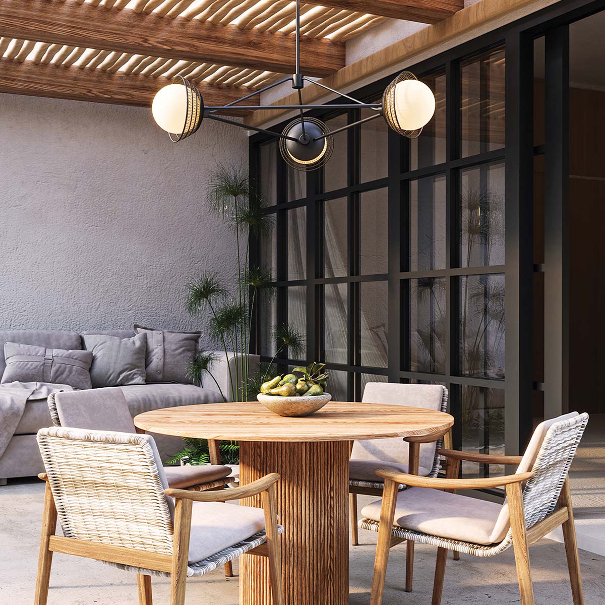 Дизайнерская люстра Perth, стиль: современный 8