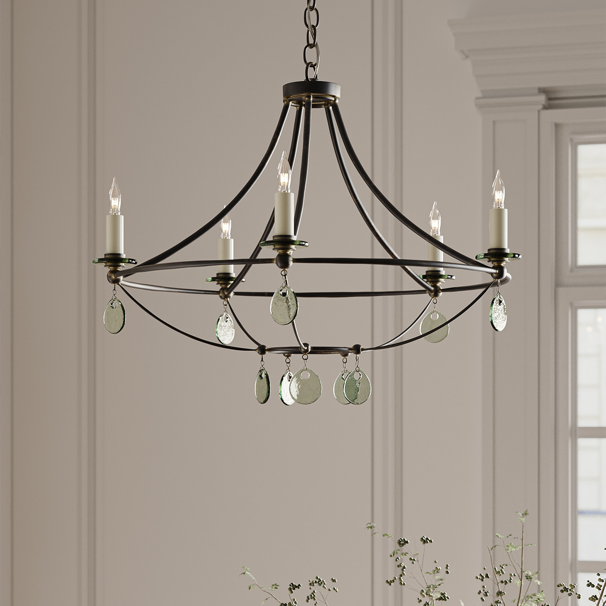 Дизайнерская люстра Novella, стиль:  5