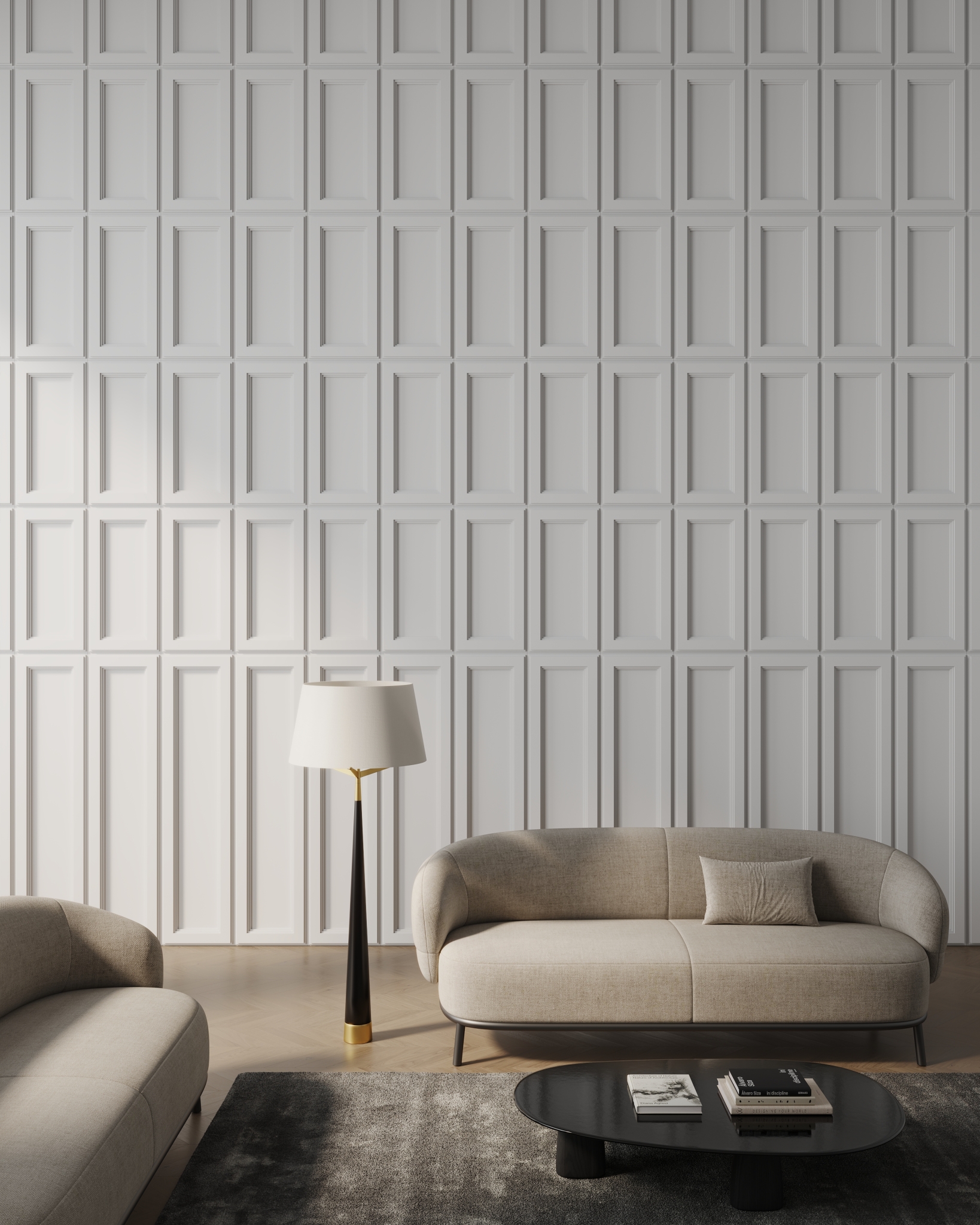 Дизайнерский торшер Elden, стиль:  8