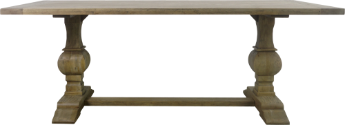 Коричневый обеденный стол Tancred Gramercy Home, размеры: 220x100x78 см Дизайнерский обеденный стол Tancred коричневый