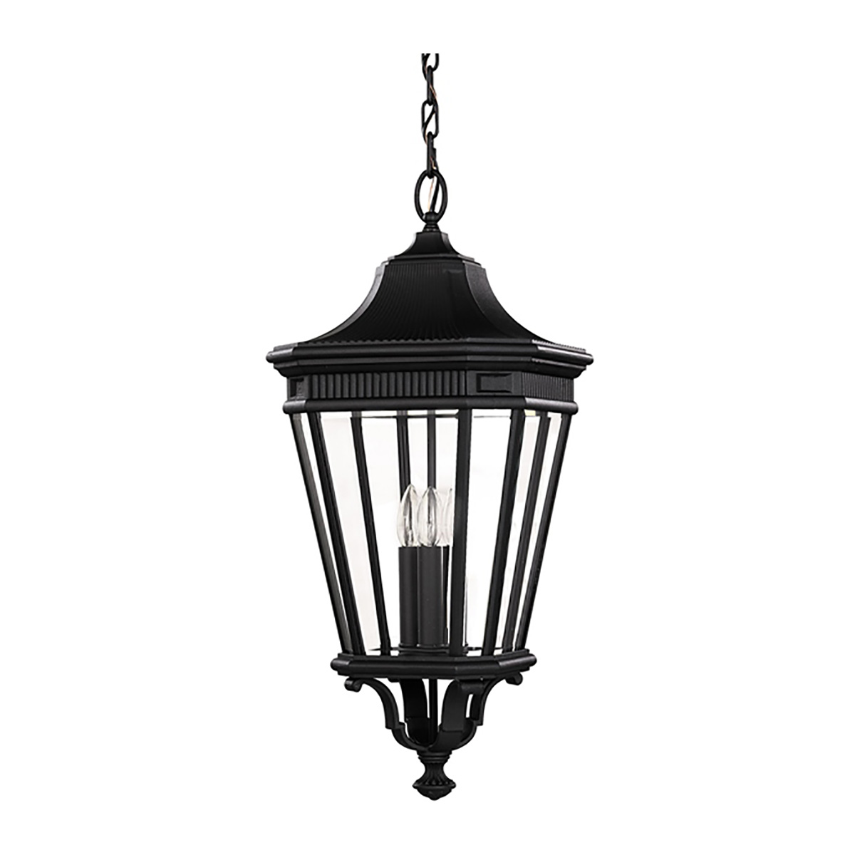 картинка Подвесной фонарь Feiss, Арт. FE-COTSLN8-L-BK от магазина Одежда+ 1