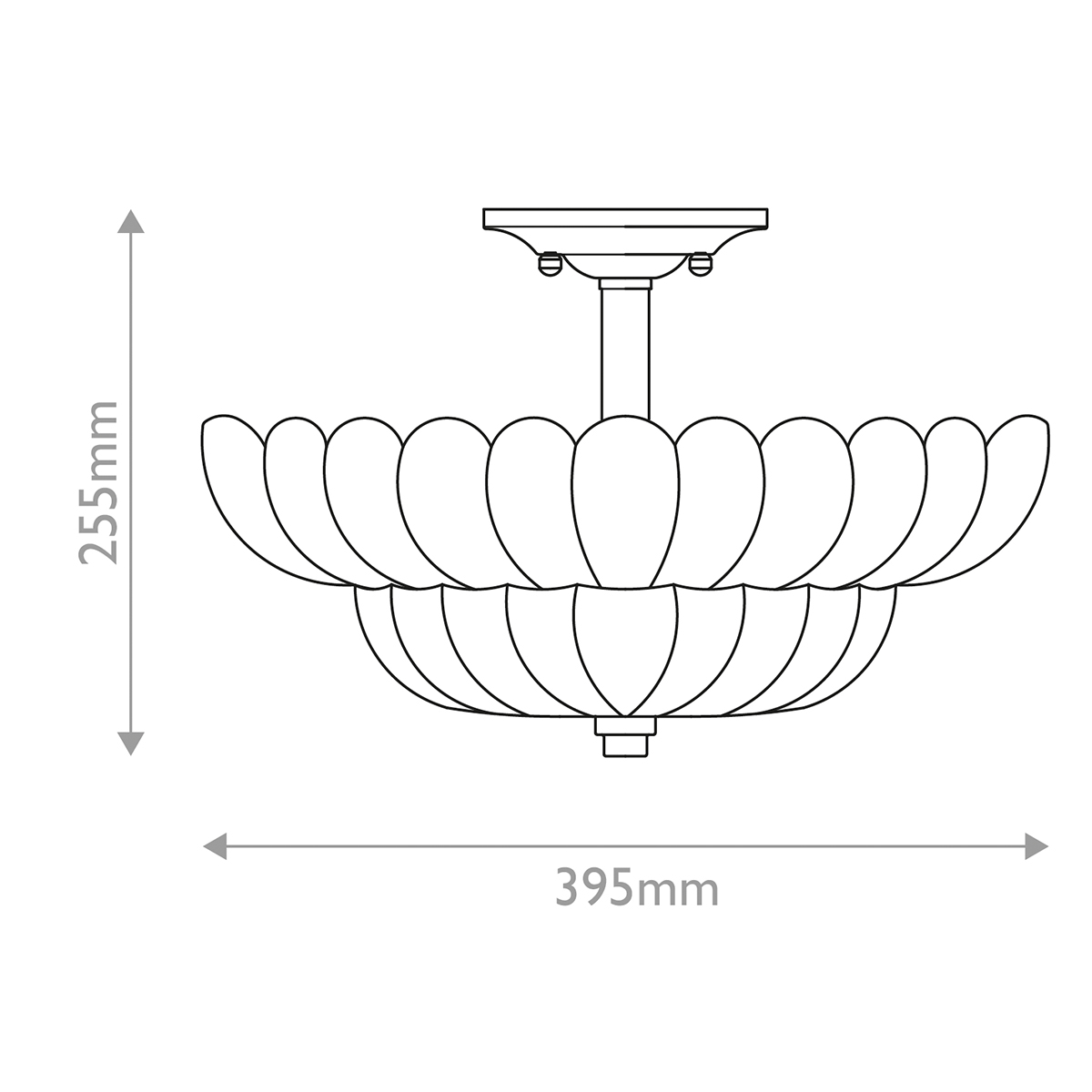 Дизайнерский потолочный светильник Whitecap, стиль: классический 8