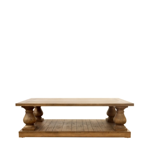 Коричневый декоративный столик Iver Gramercy Home, размеры: 150x80x45 см Дизайнерский декоративный столик Iver коричневый