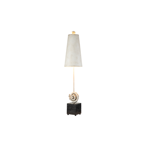 Настольная лампа Swirl Gramercy Home, размеры: 21,5xx99 см Дизайнерская настольная лампа Swirl, стиль: арт-деко