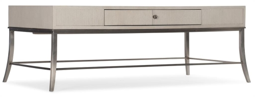 Белый декоративный столик Reverie Gramercy Home, размеры: 137x71x48 см Дизайнерский декоративный столик Reverie белый