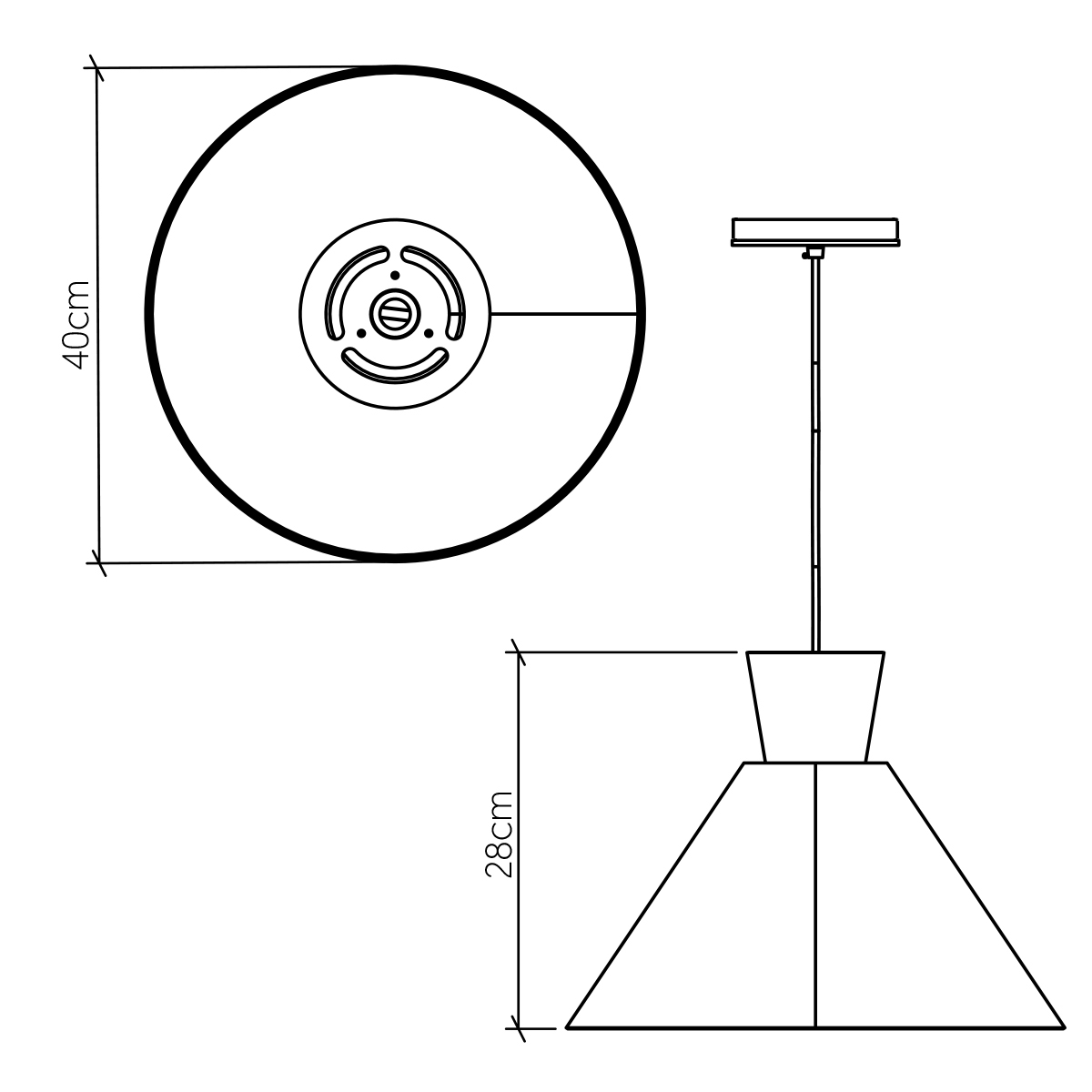 Дизайнерский подвесной светильник Conical, стиль:  7
