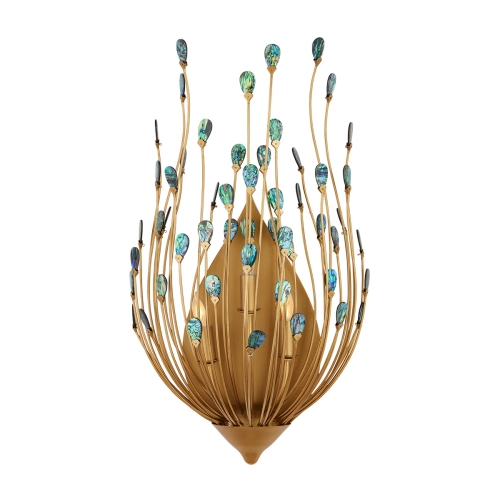 Бра Delphos Gramercy Home, размеры: 34,3x21,6x62,2 см Дизайнерское бра Delphos, стиль: