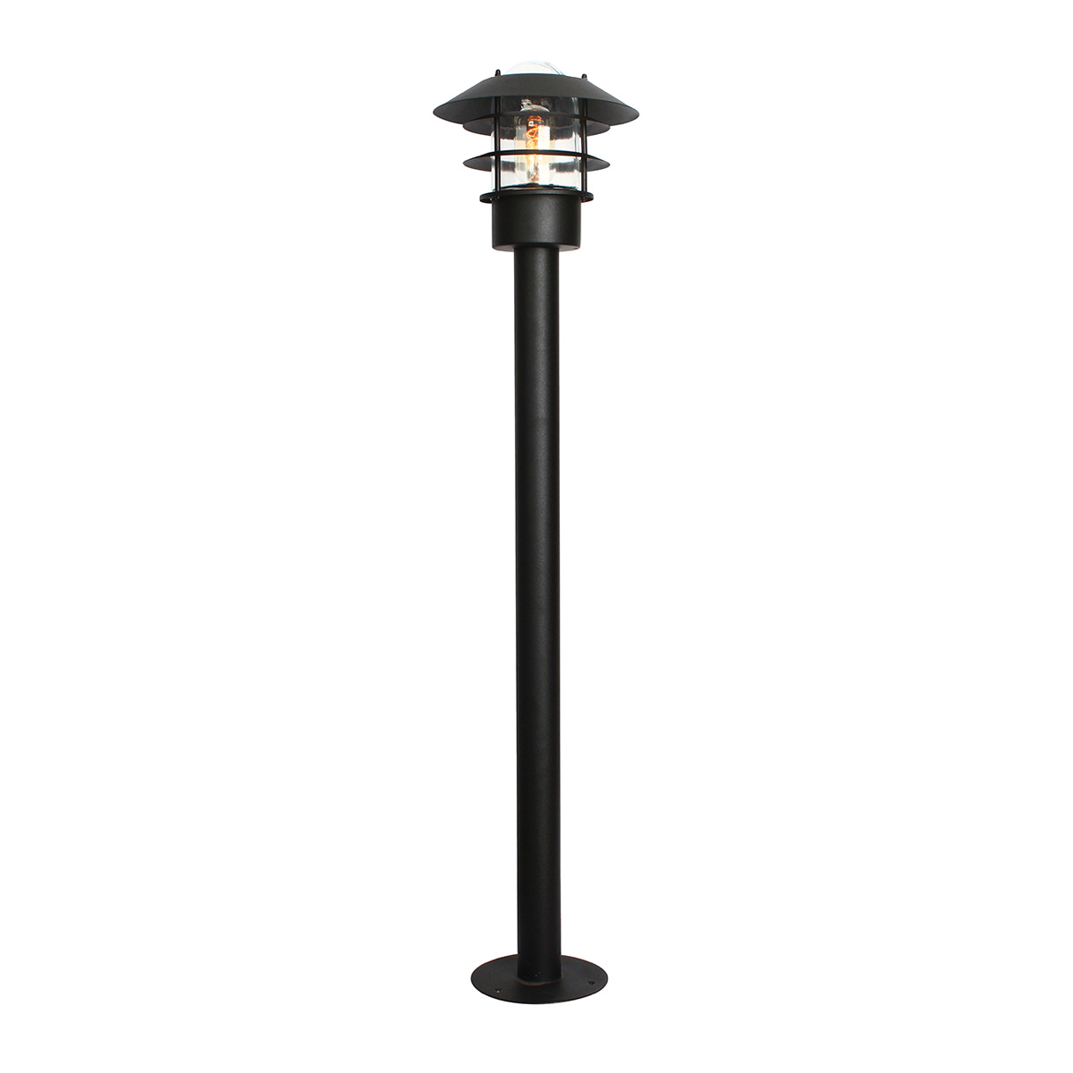 картинка Фонарный столб Elstead Lighting, Арт. HELSINGOR-BOL-BK от магазина Одежда+ 1