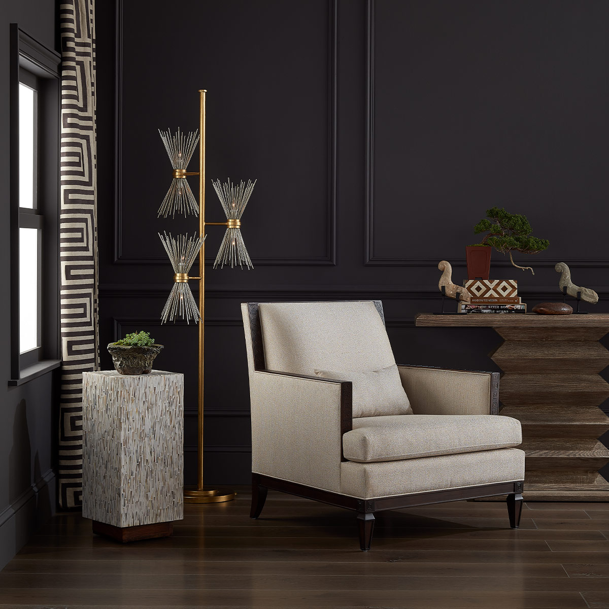 Дизайнерский торшер Novatude, стиль:  5