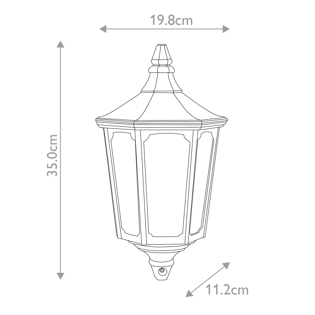 картинка Настенный фонарь Elstead Exterior, Арт. GZH-CKL7 от магазина Одежда+ 5