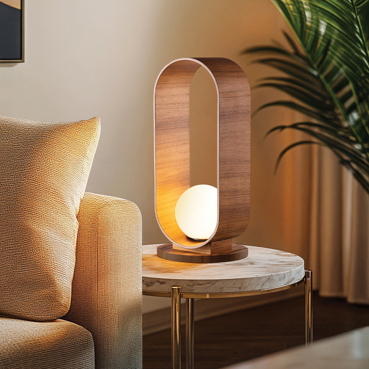 Дизайнерская настольная лампа Sfera, стиль:  7