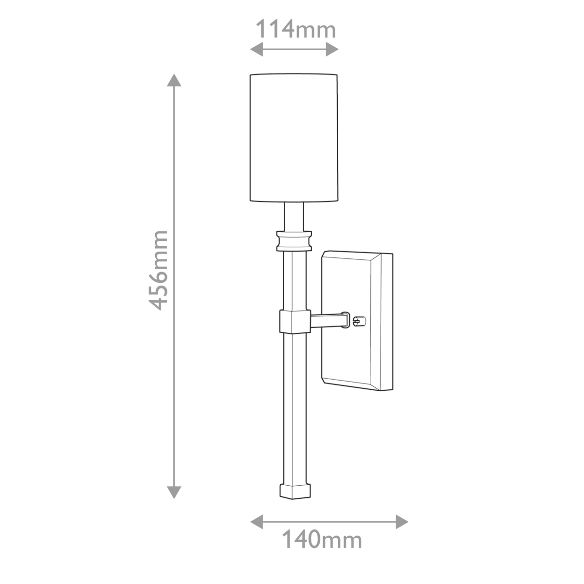 Дизайнерское бра Moore, стиль: классический 9