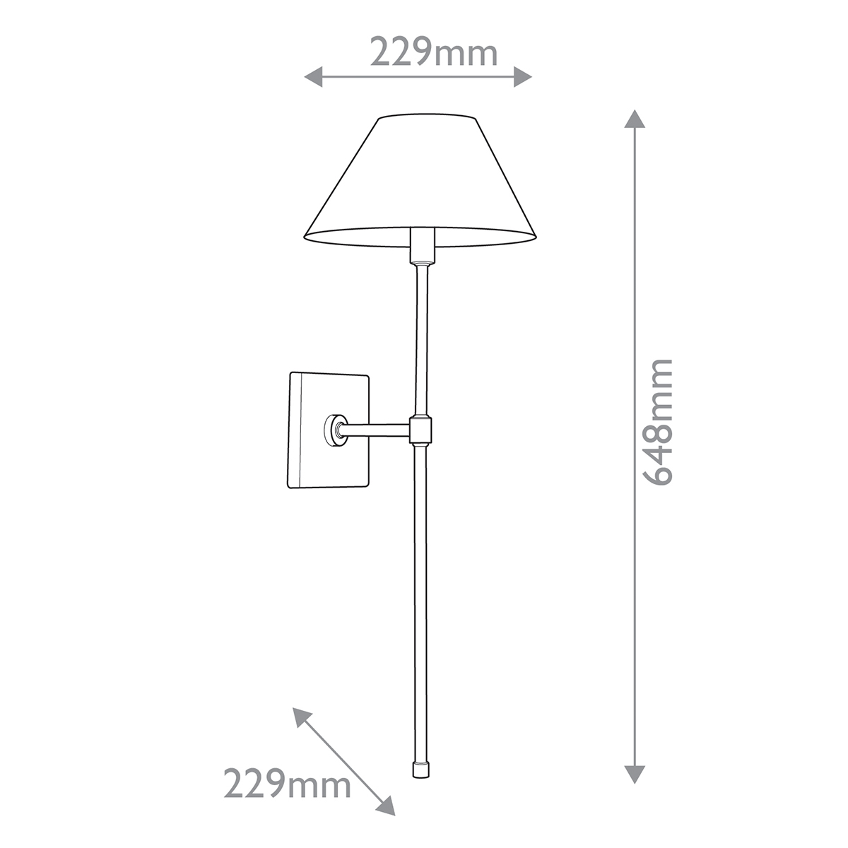 Дизайнерское бра Havana, стиль:  7