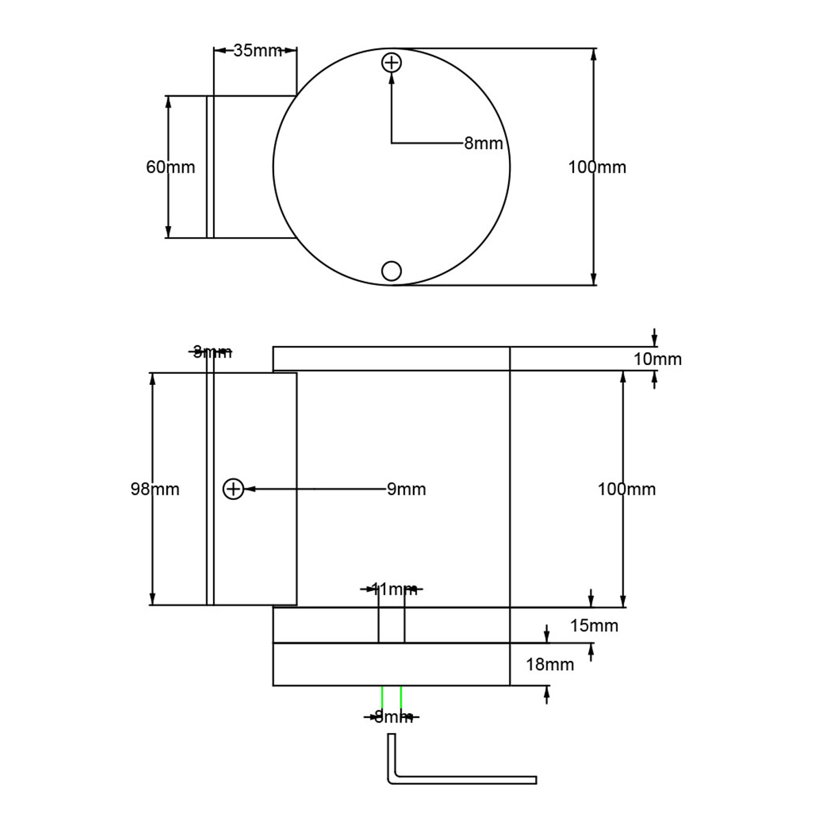 картинка Настенный фонарь Elstead Lighting, Арт. MAGNUS-1 от магазина Одежда+ 5