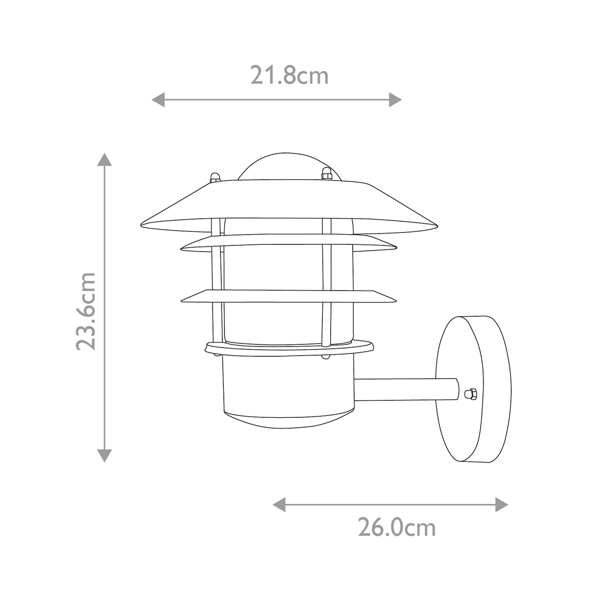 картинка Настенный фонарь Elstead Lighting, Арт. HELSINGOR-BK от магазина Одежда+ 6