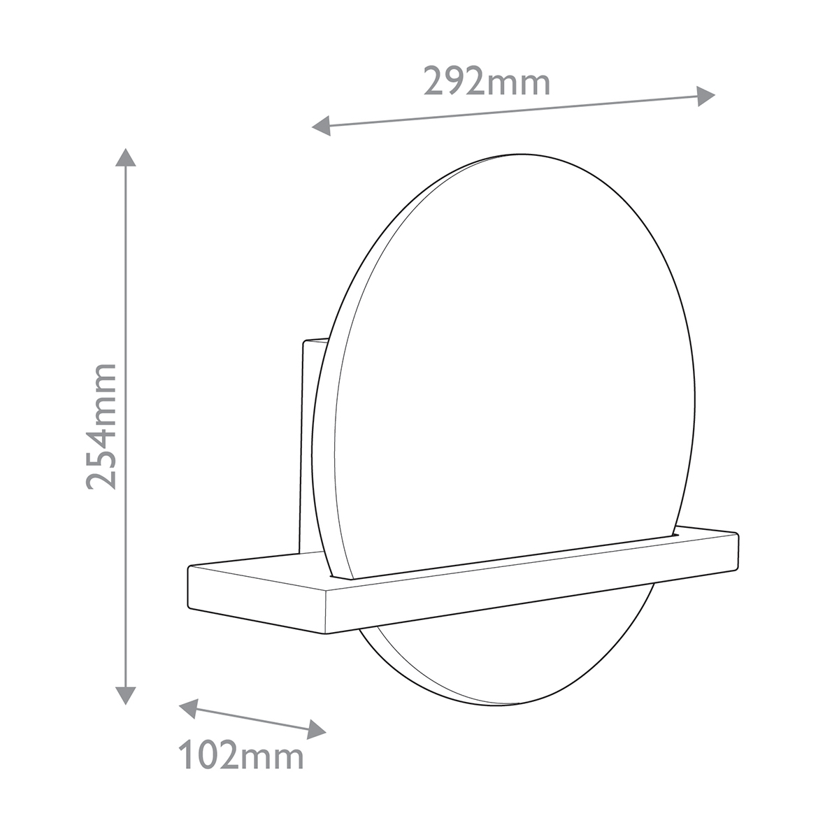 Дизайнерское бра Savion, стиль:  7