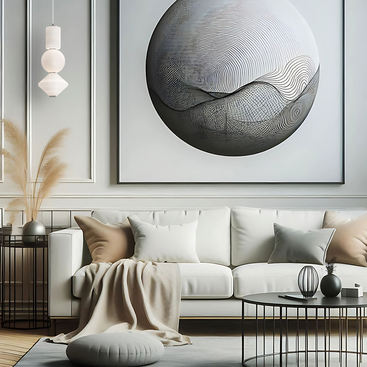 Дизайнерский подвесной светильник Bijou, стиль: современный 6