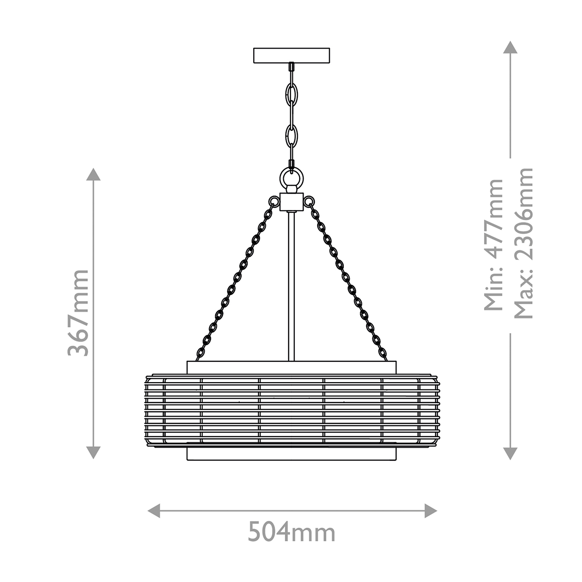 Дизайнерский подвесной светильник Waylon, стиль: современный 10
