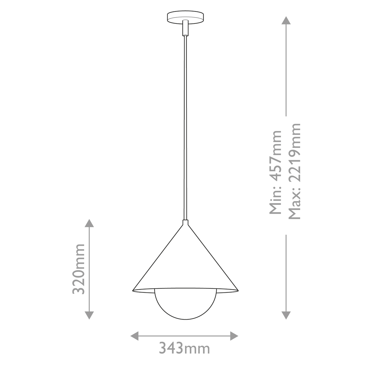 Дизайнерский подвесной светильник Remyck, стиль: современный 5