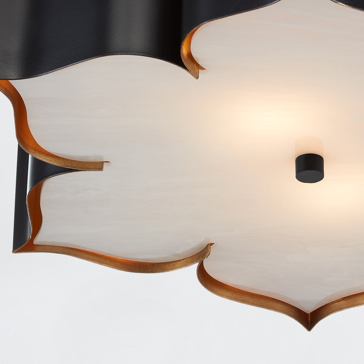 Дизайнерский потолочный светильник Grand lotus, стиль:  4