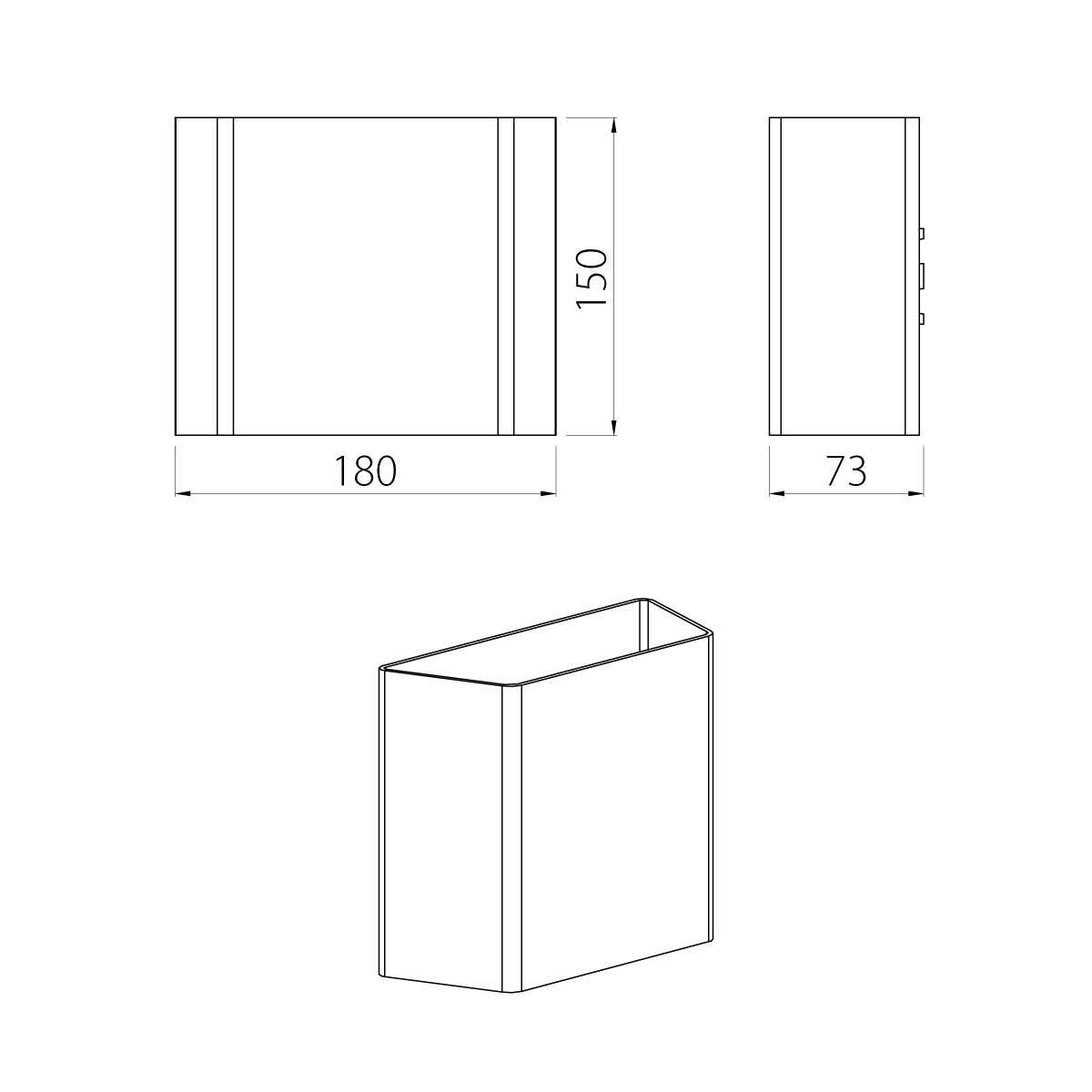 картинка Настенный фонарь Natural Concepts, Арт. NC-023504-SB от магазина Одежда+ 5