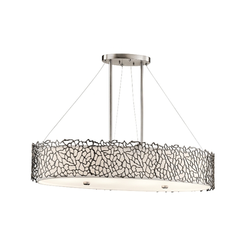 Люстра Silver coral Gramercy Home, размеры: 86,4x119,4x17,5 см Дизайнерская люстра Silver coral, стиль: современный
