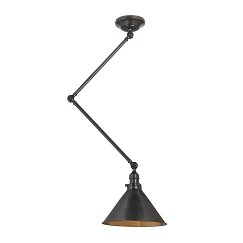 Подвесной светильник Provence Gramercy Home, размеры: 29,7x123,5x17,4 см Дизайнерский подвесной светильник Provence, стиль: индустриальный