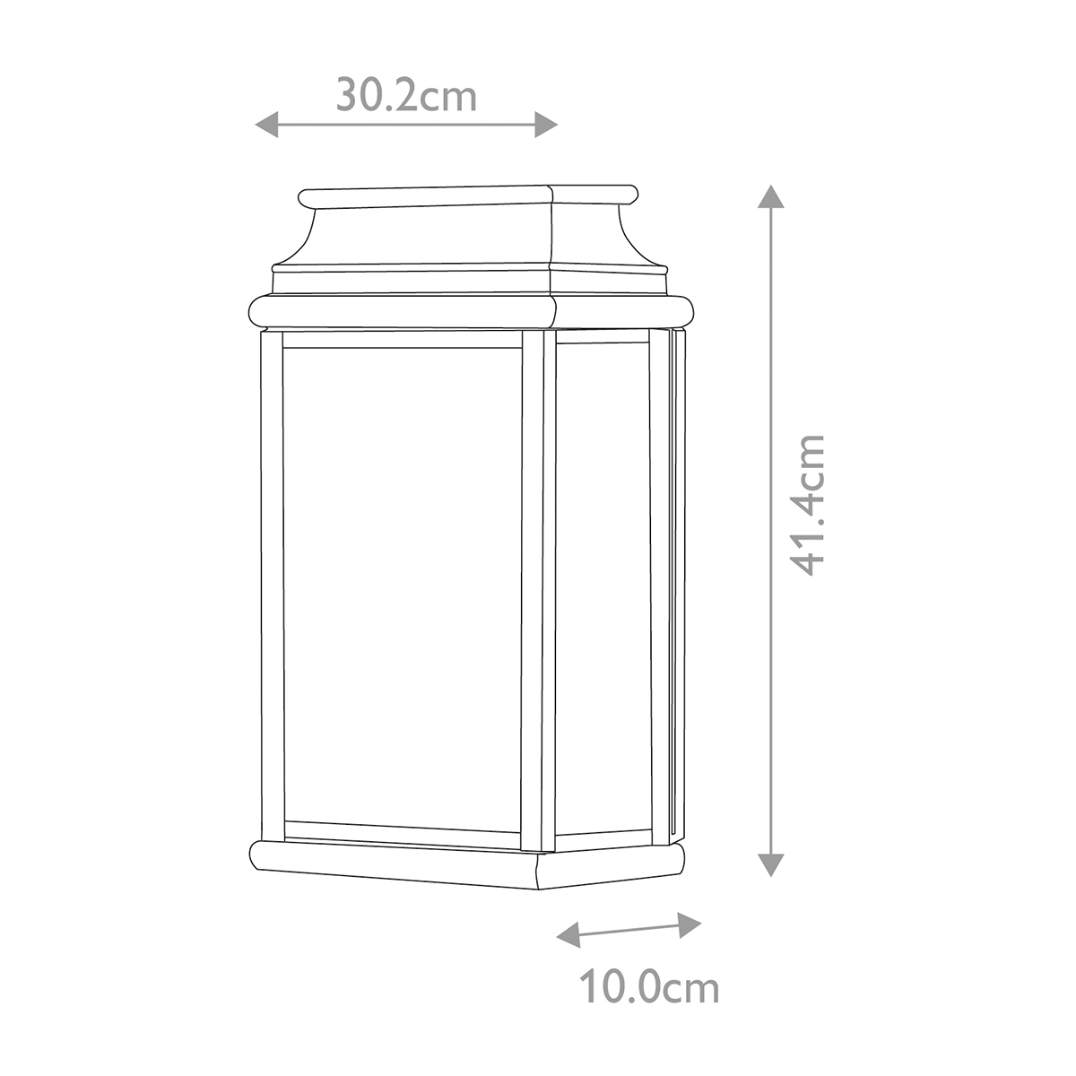 картинка Настенный фонарь Elstead Lighting, Арт. ST-MARTINS-L-BR от магазина Одежда+ 6